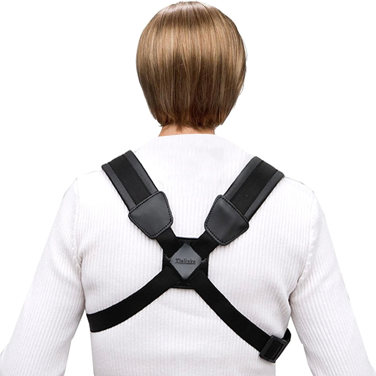Saxophone Harness Strap for Saxophone (No Stress on Neck, Soft, Black)