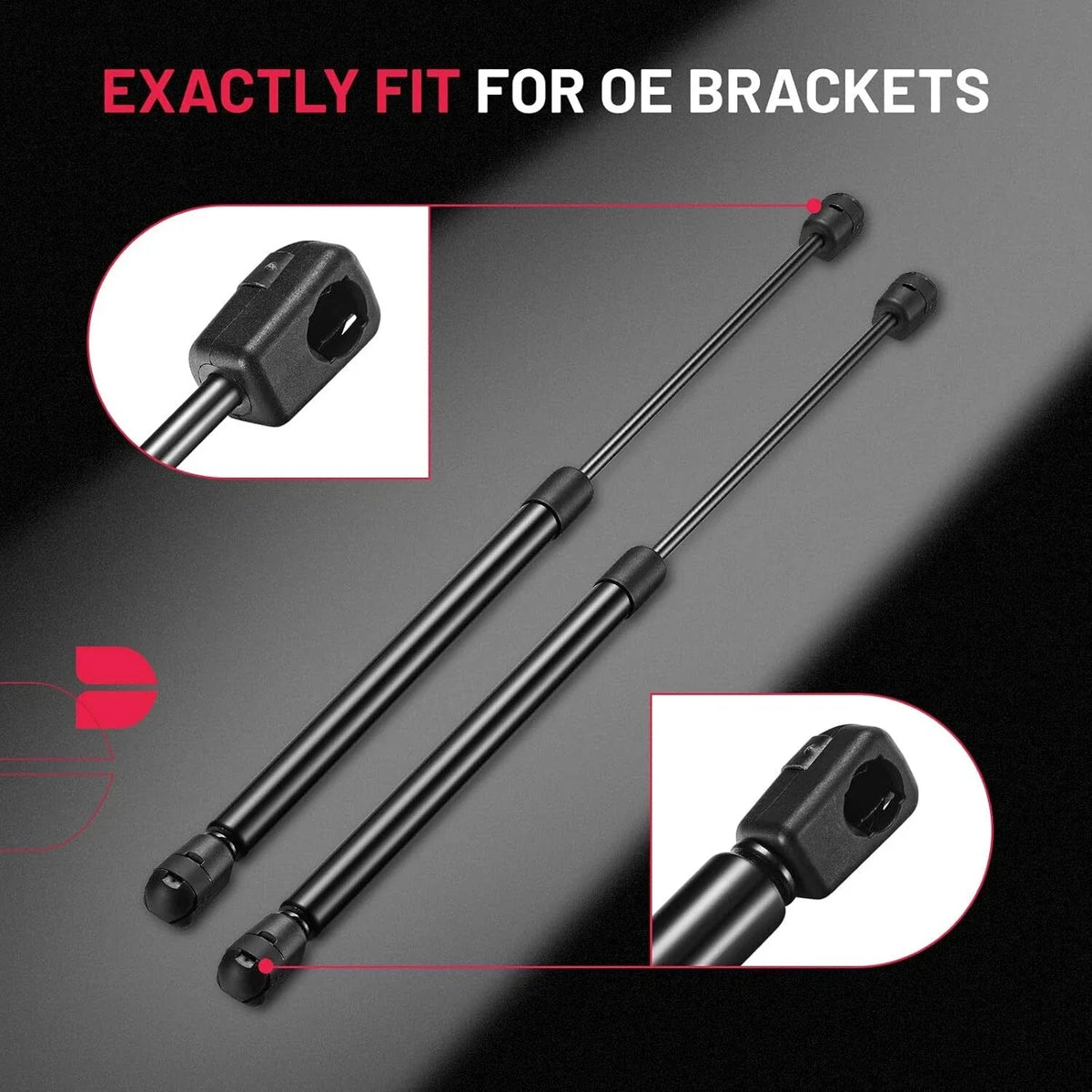 17 Inch Gas Struts for RV Cabinet Door Tool Box Lid (2010–2019)