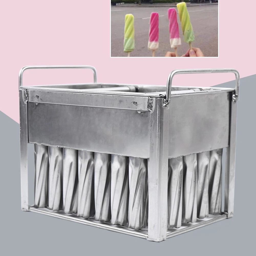 40pcs Stainless Steel Ice Lolly Molds for Commercial Use