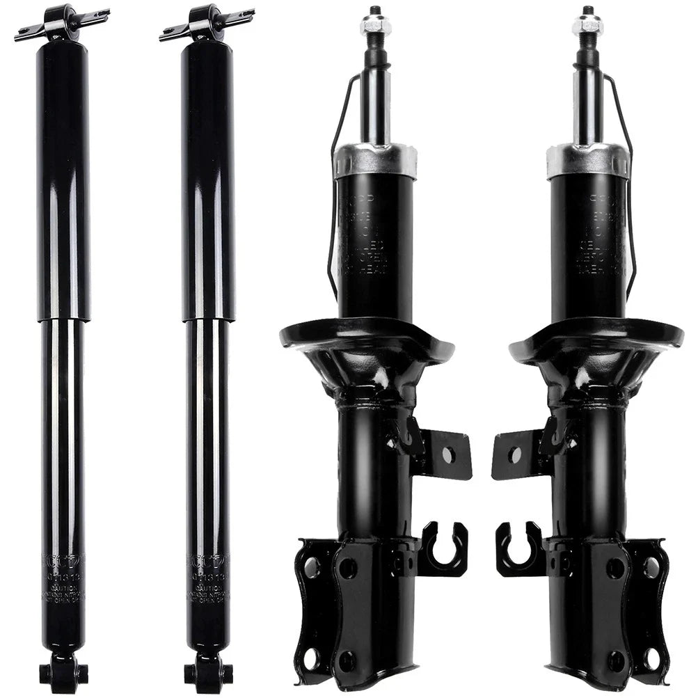 Set of 4 Struts Shocks Absorbers for Kia Rio (2002–2005)