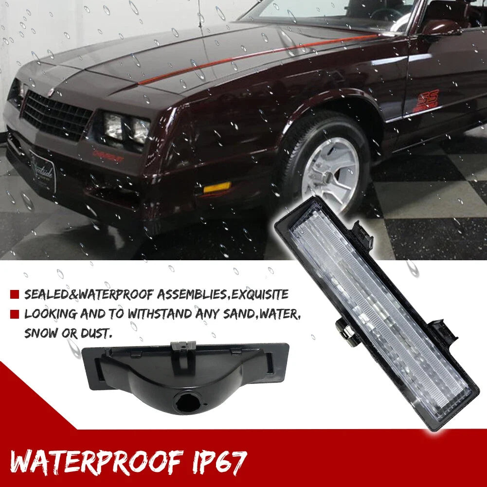 Clear Front Park and Turn Signal Lamp Cover for Chevy Monte Carlo (1981–1988)