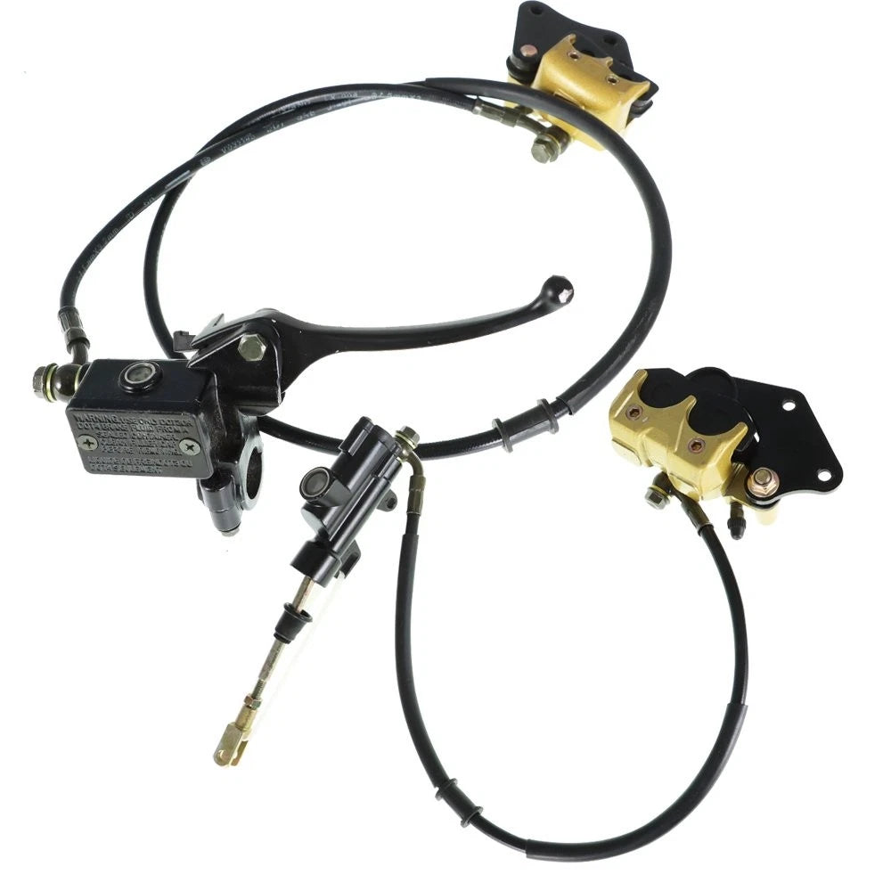 Hydraulic Front & Rear Brake Caliper for 50cc 110cc 125cc Dirt Bikes
