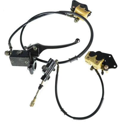 Hydraulic Front & Rear Brake Caliper for 50cc 110cc 125cc Dirt Bikes