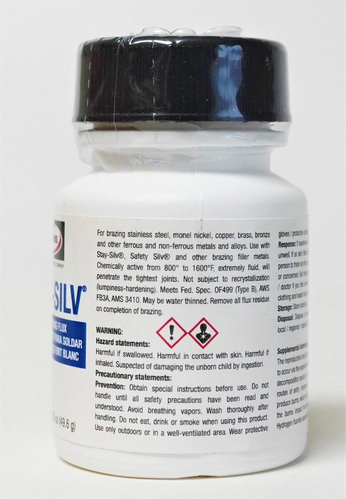 56KPOP Harris Safety-Silv 56 Silver Solder Brazing Alloy 1 Troy Ounce