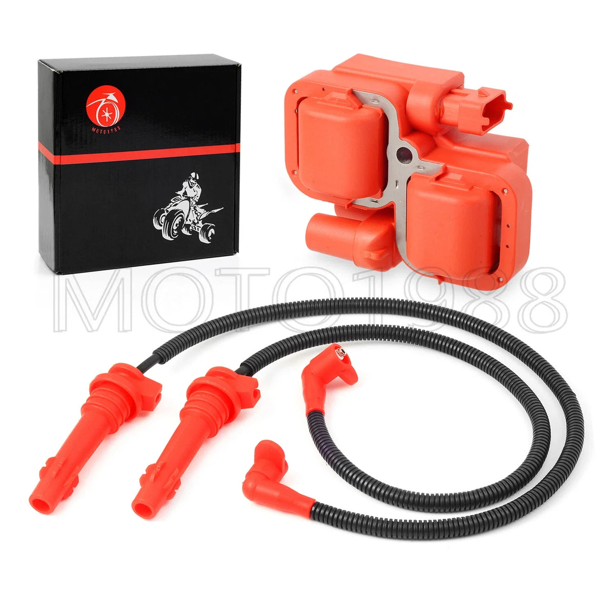 Ignition Coil & Wire Cap for Polaris Ranger Crew XP 900 1000 General XP 4 1000