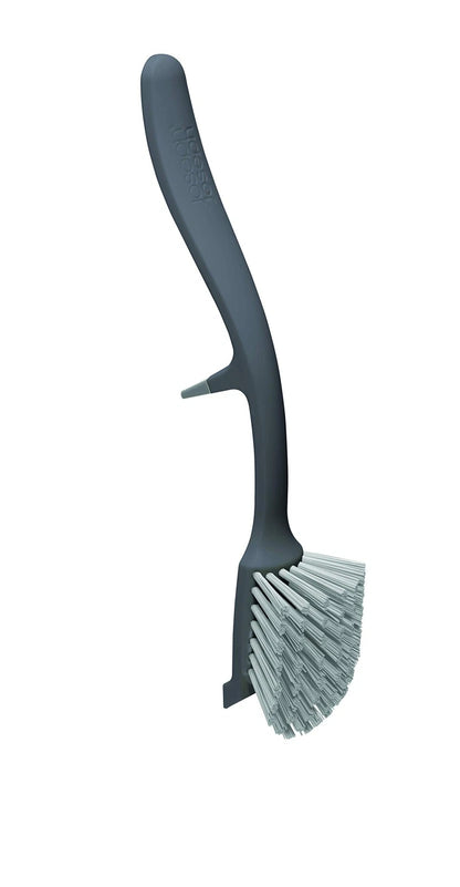 Joseph Edge Dish Brush with Integrated Sink Rest, Grey