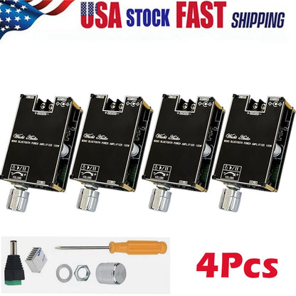 4X Mono Bluetooth Audio Power Amplifier Module TWS DC7-24V TPA3116 100W