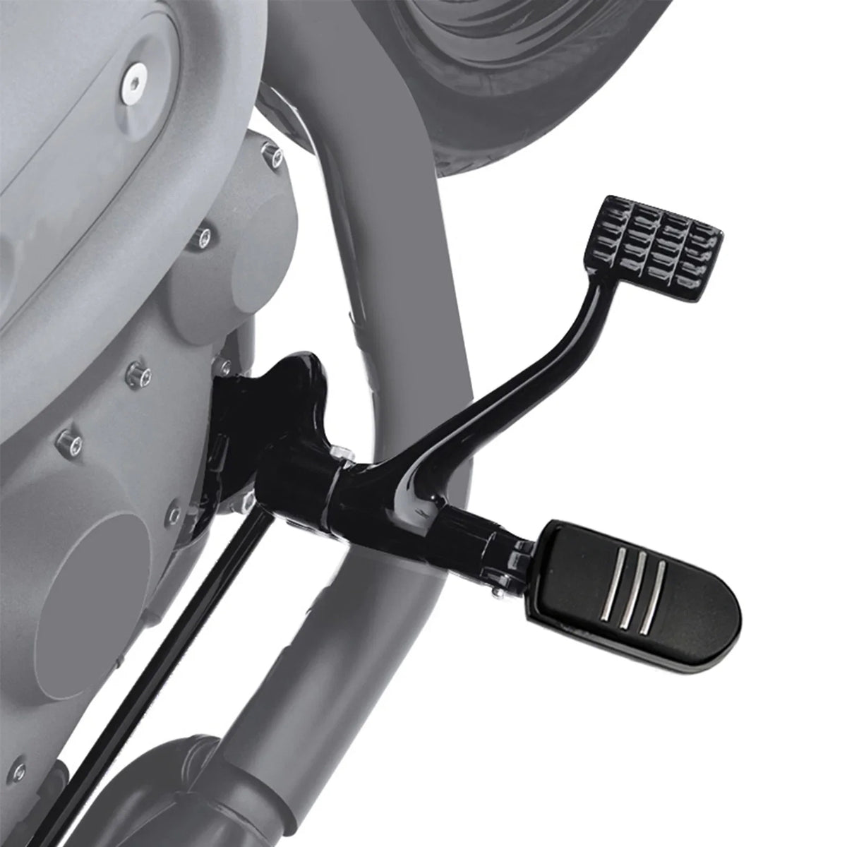 Forward Control Pegs Linkage Levers for Harley Sportster XL883 XL1200 (2004–2013) Black