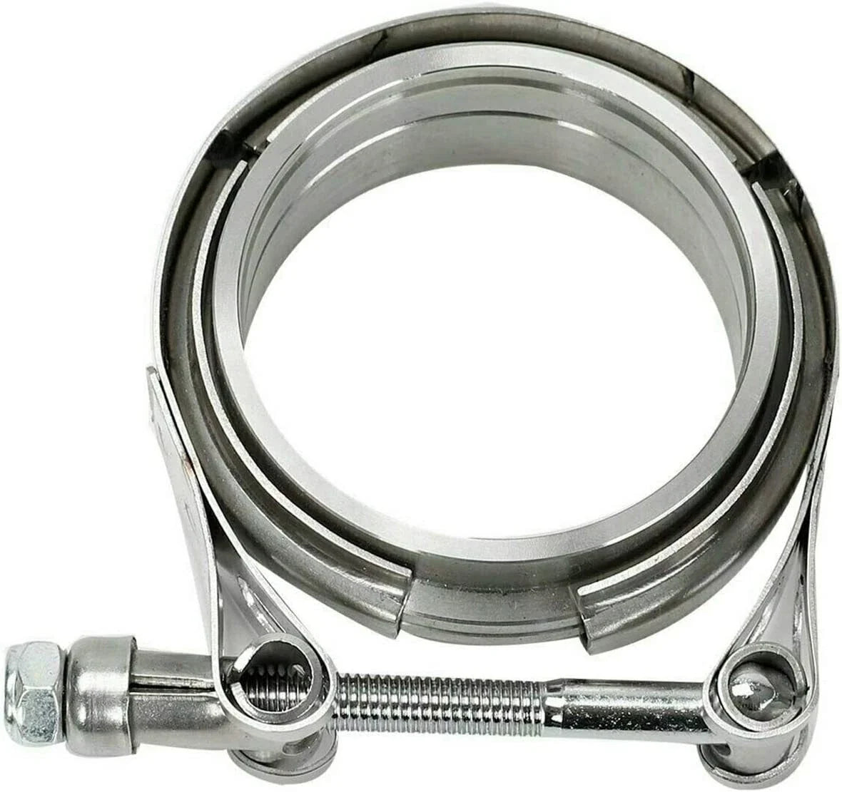 2X V-Band Turbo Pipe Exhaust Clamp for Universal 3" Stainless Steel (Vband)