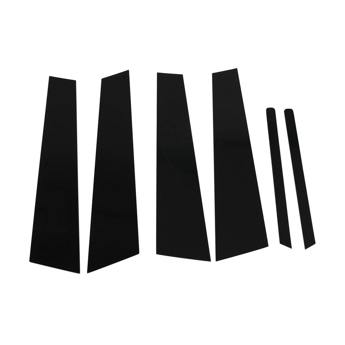 Set of 6 Car Window Pillar Posts Cover Trim for Honda Civic (2006–2011)