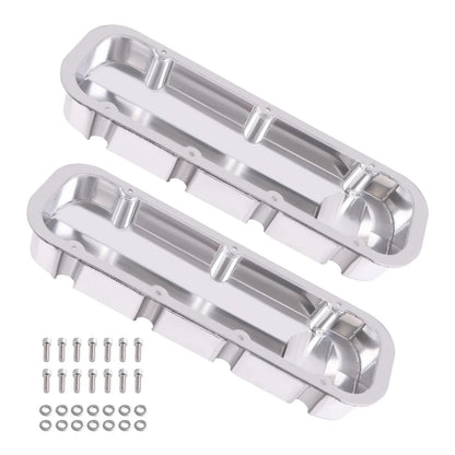 Fabricated Aluminum Tall Valve Covers for Big Block Chevy 454 (1965–1995)
