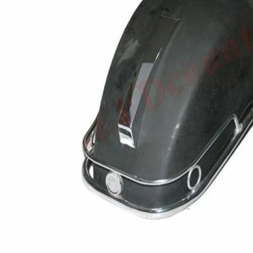 Front Mudguard for Vespa PX PE LML NV T5 (Bare Metal, Crest & Bumper)