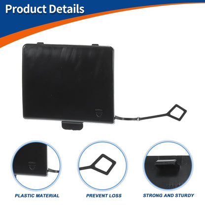 Rear Tow Hook Cover for Mercedes-Benz W251 R350 (2006–2013) No.A2518853323 Black