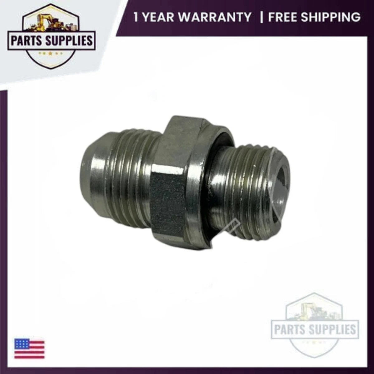 Hydraulic Fitting Connector for Manitex Crane