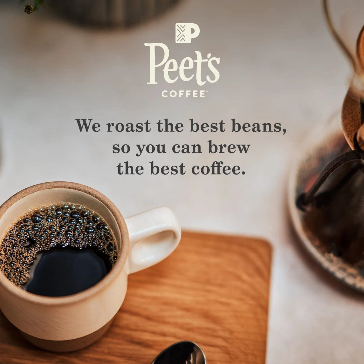 Set of 32 Peet's Coffee Dark Roast K-Cup Pods for Keurig