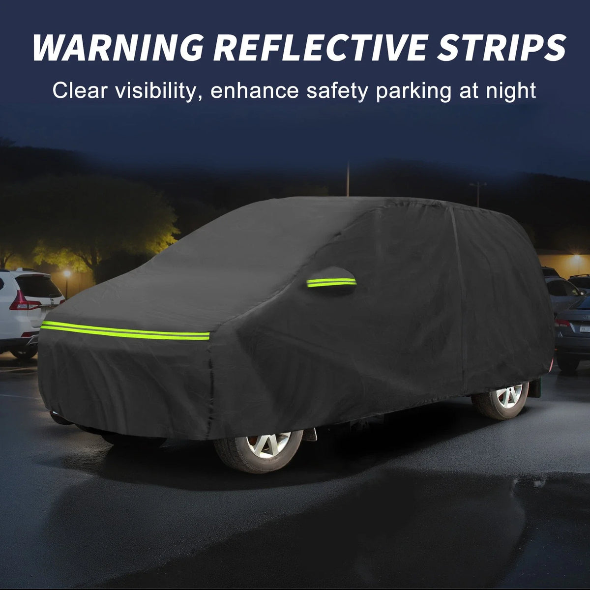 Waterproof 210D-PU Car Cover for Volkswagen Transporter T6 (2015–2019)
