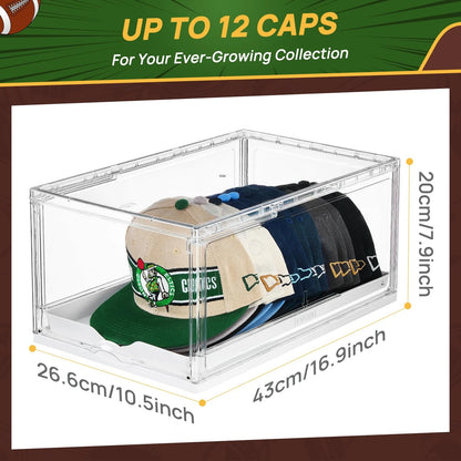 2X Clear Hat Organizer Drawer for Baseball Caps (2023–2023)