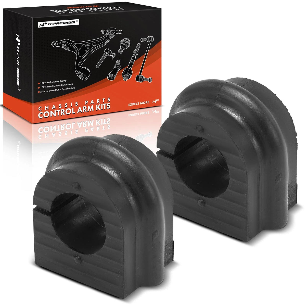 2X Rear Sway Bar Bushing Kit for Nissan Altima Maxima (2002–2006) 546138J022, K90599