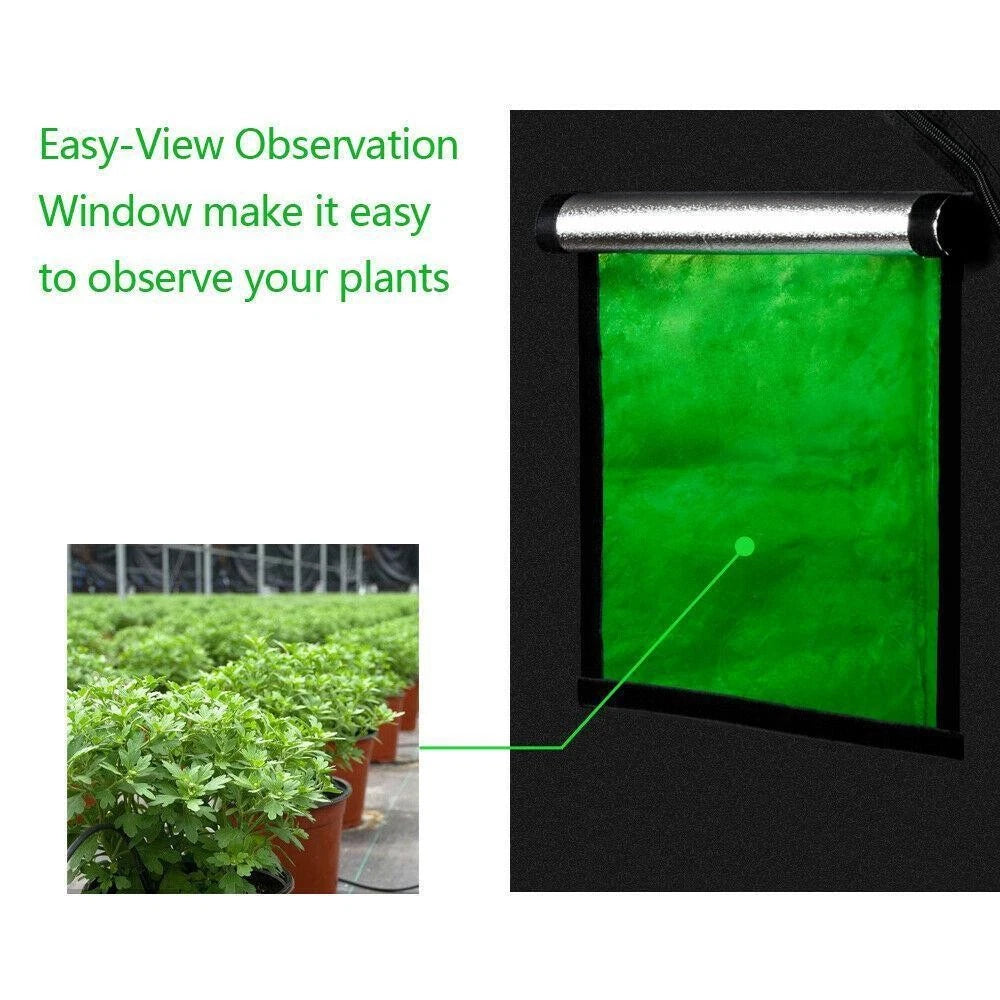 48"x24"x60" Hydroponic Grow Tent - Reflective Mylar