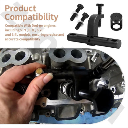 Valve Spring Compressor Tool for Dodge 5.7L 6.1L 6.2L 6.4L HEMI (2003–2023) POW352003