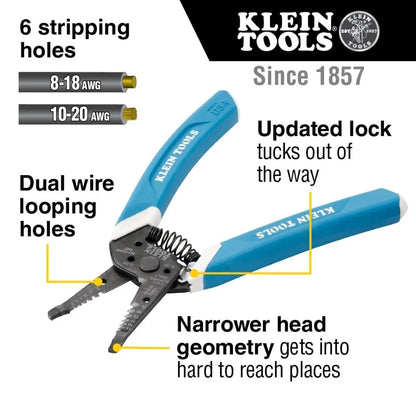 Klein-Kurve Wire Stripper and Cutter for Klein Tools (One Size)