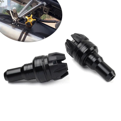 Universal Motorcycle Exhaust Frame Slider Bolt Anti Crash Protector