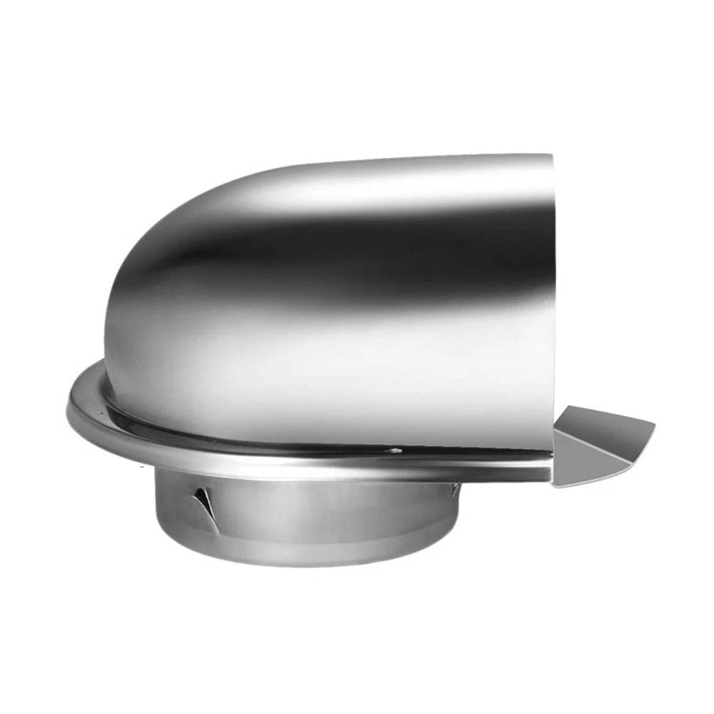 4 Inch U Shaped Metal Wall Vent for Outdoor Use