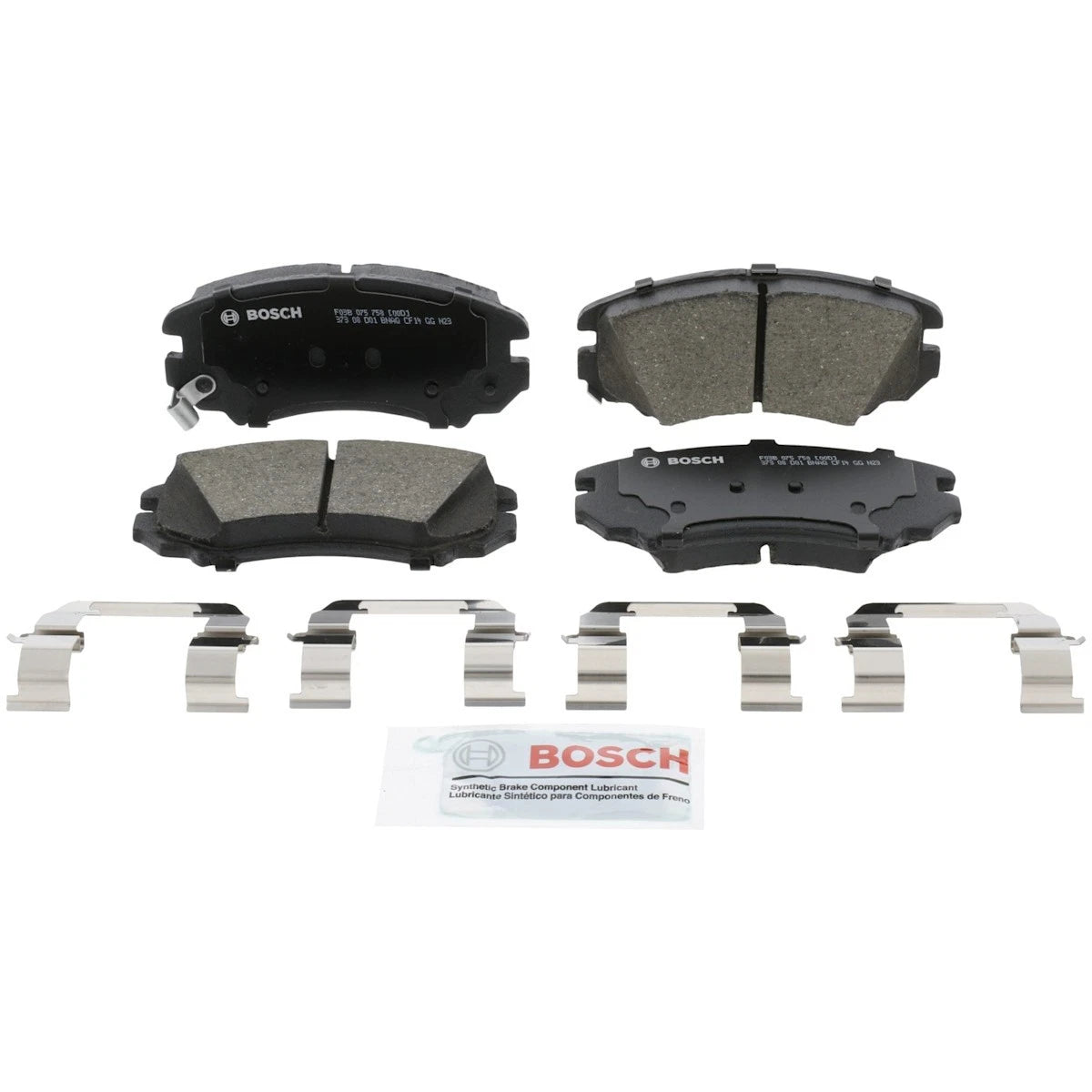 2X Brake Pad Set BC1421 for Chevy Impala Cascada (2010–2020)