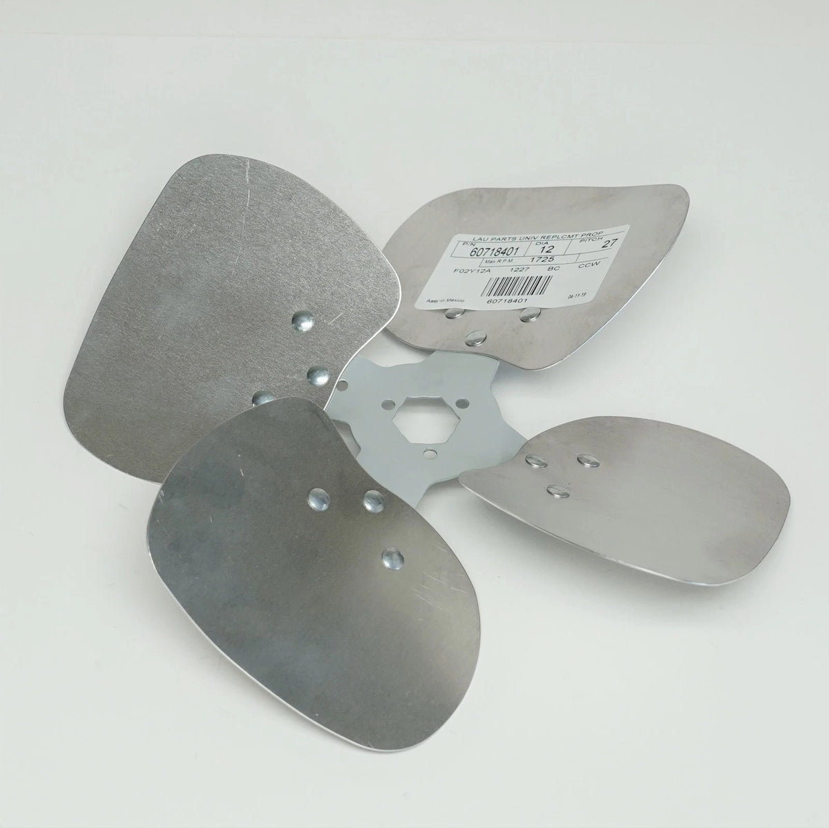 12" Fan Blade for Lau 60718401 (CCW Rotation, 27 Degree Pitch)