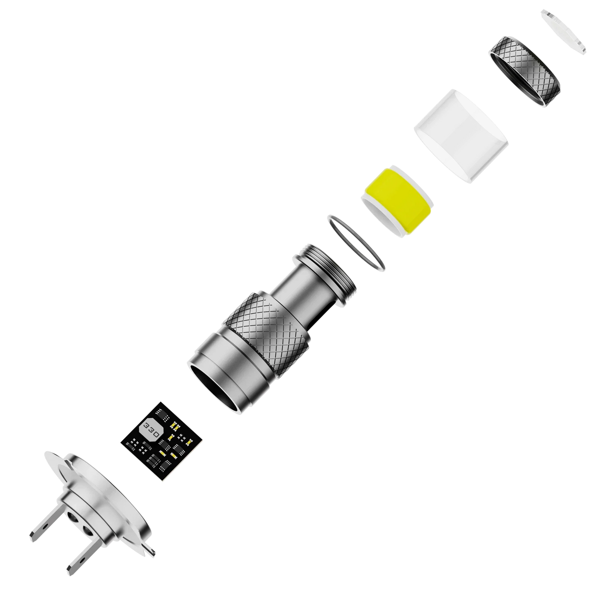 H7 LED Bulbs Kit for Turn Signal Brake Light DRL Foglights (3600LM)