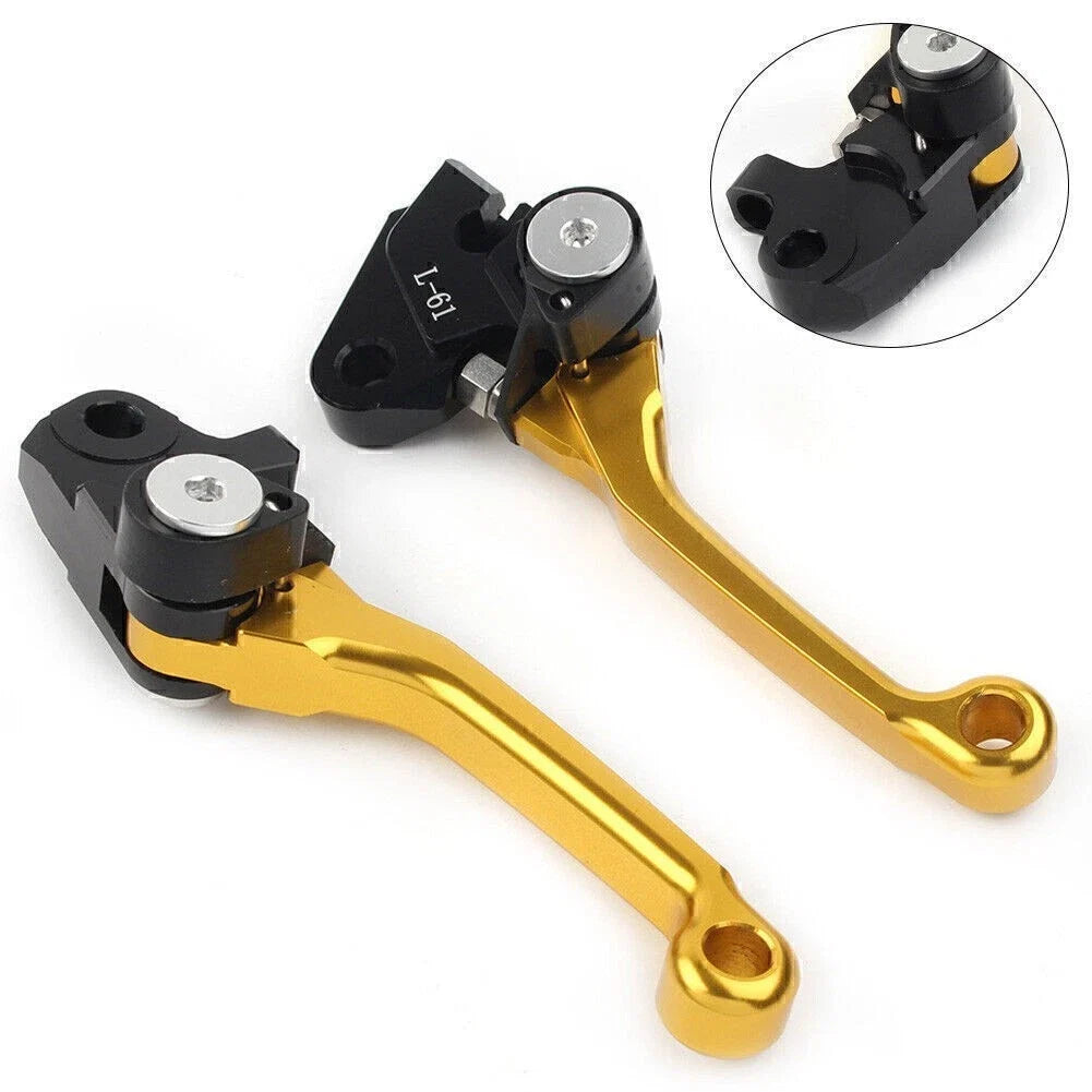 Pivot Brake Clutch Levers for Kawasaki KX250F KX450F (2004–2018)