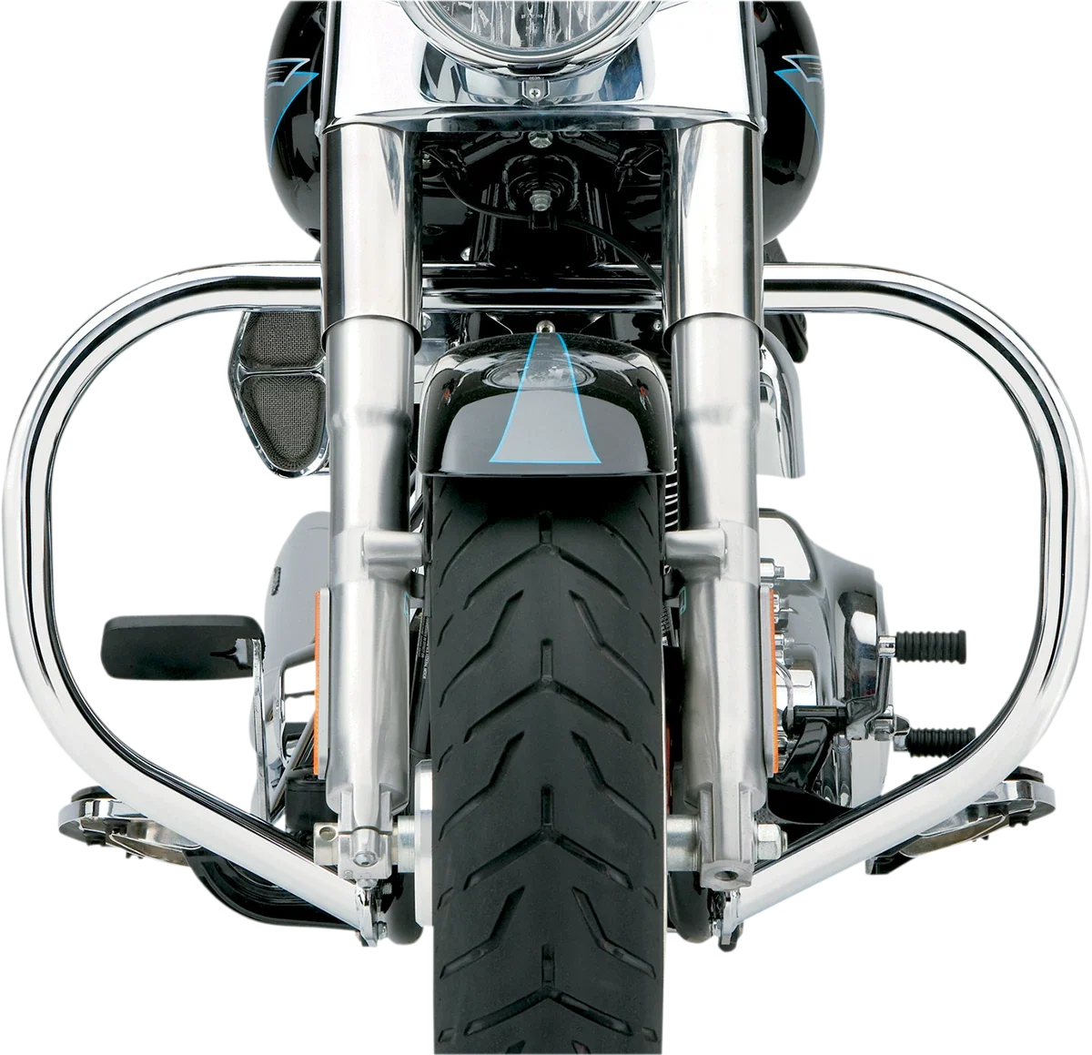 Cobra Freeway Bar for FLSTC (1997–2017) - Fatty - Chrome - 601-2205