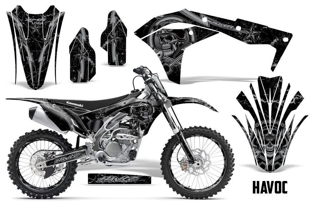 Graphic Stickers +#PLT/RIM Decals for Kawasaki KX250F (2017–2020)
