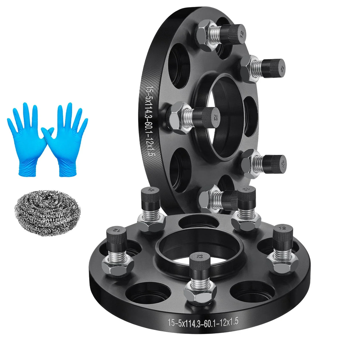 2X 15mm Hubcentric Wheel Spacers M12x1.5 60.1mm for Lexus LS430 (2001–2006)