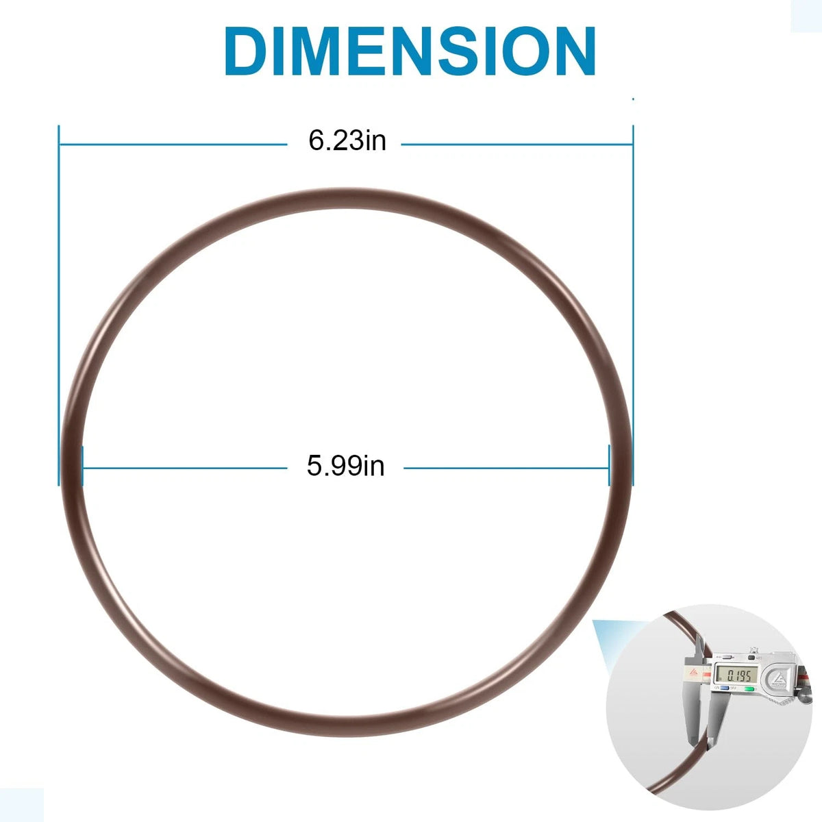 3-Pack O-Rings for Pentair Pool Spa Chlorinator Chemical Feeder