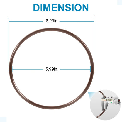 3-Pack O-Rings for Pentair Pool Spa Chlorinator Chemical Feeder