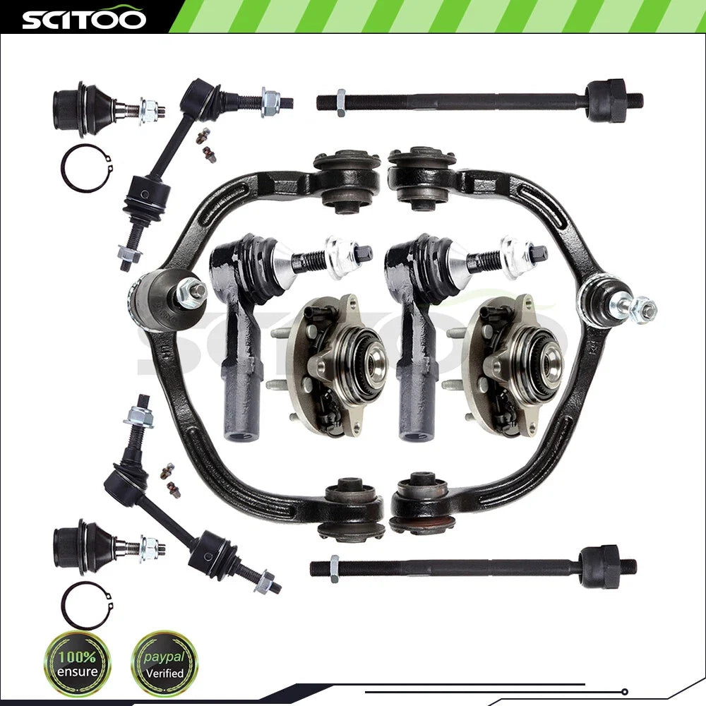 Front Control Arm Ball Joints & Wheel Bearing Hub for Ford Expedition (2003–2006)