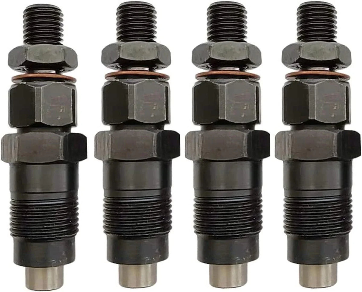 Set of 4 Fuel Injectors for Kubota D1703 V2003 V2203