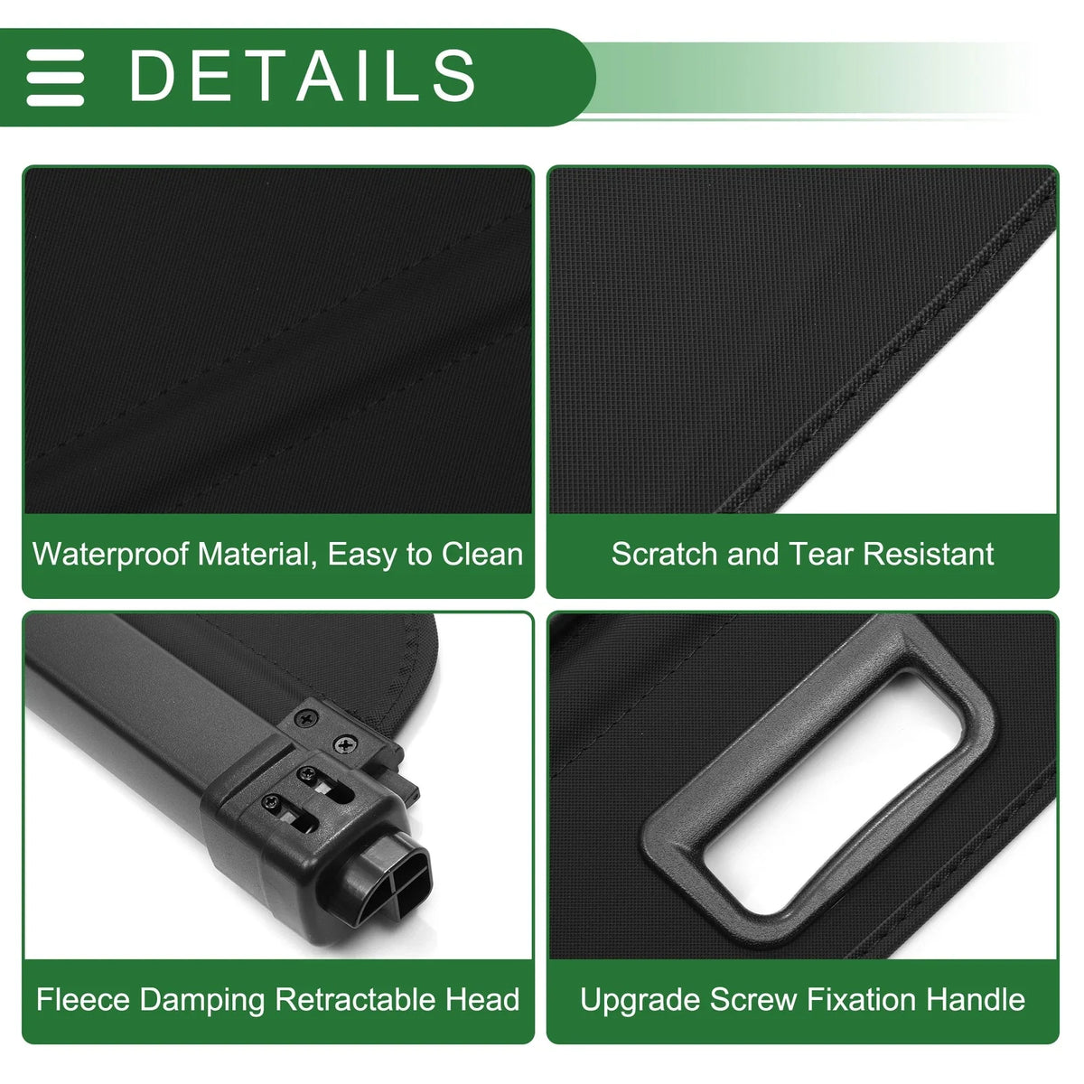Retractable Cargo Cover for Chevrolet Blazer EV (2024–2025) Gloss Black