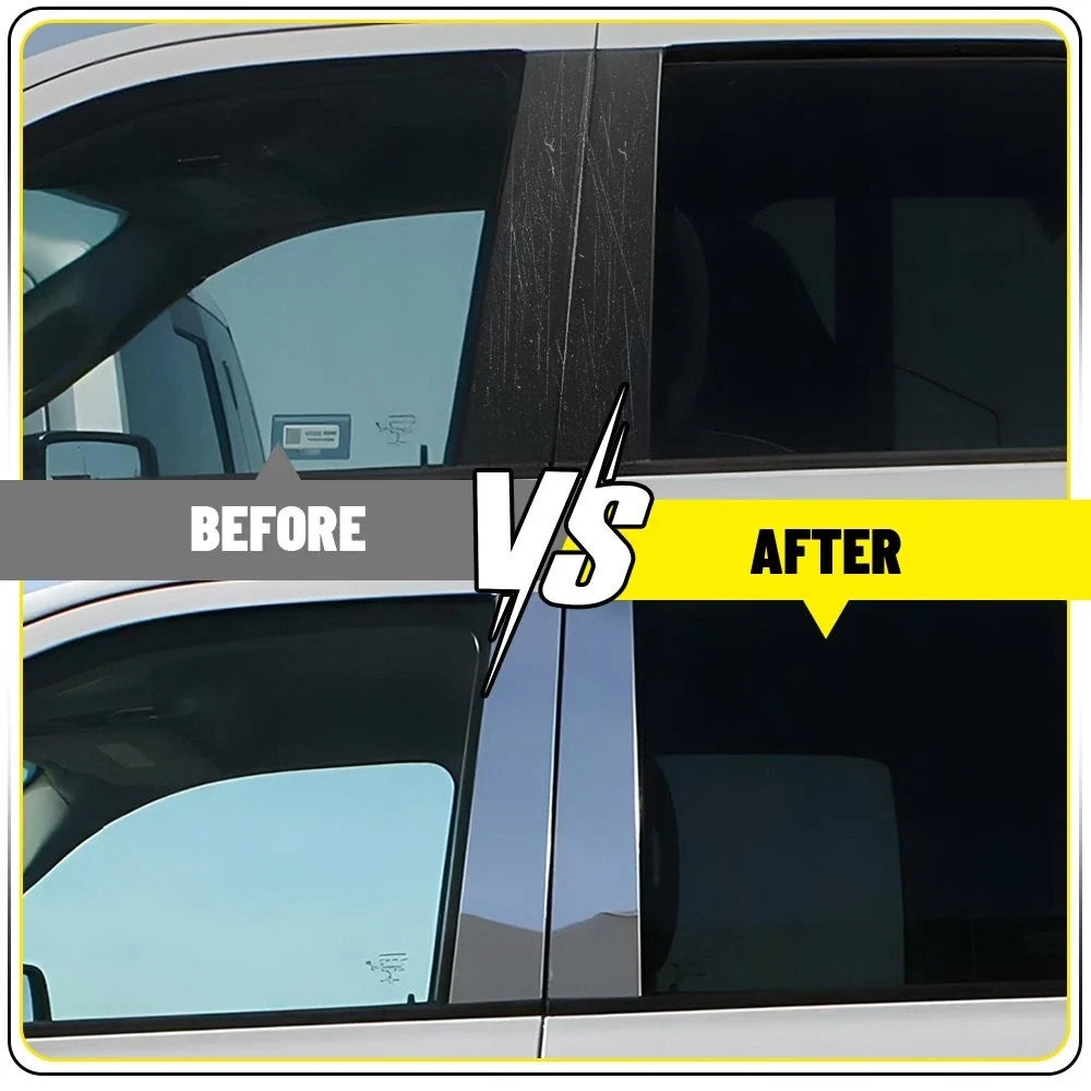 Stainless Steel Chrome Pillar Post Cover Trim for Cadillac CT6 (2016–2020) 6-30X