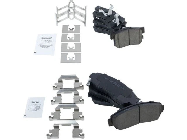 Set of 4 Brake Pads for Honda Accord Crosstour (2010–2011) 45382QNTD