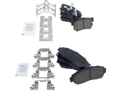 Set of 4 Brake Pads for Honda Accord Crosstour (2010–2011) 45382QNTD