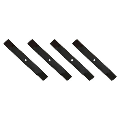 Set of 4 Mulching Mower Blades for John Deere LT160 Series 42" C Deck