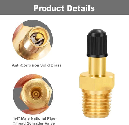 1/4" NPT Tank Valve for GODESON - Anti-Corrosion Brass