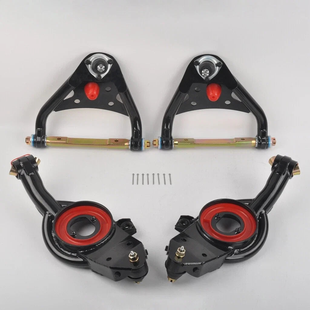 Set of 4 Tubular Control Arms for Chevrolet Full Size (1965–1970)