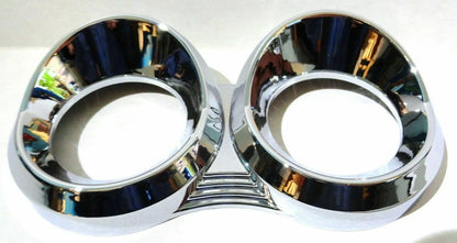 2 Gauge Horizontal Cover Bezel Visor for Peterbilt (2005 & Older) UP#41719