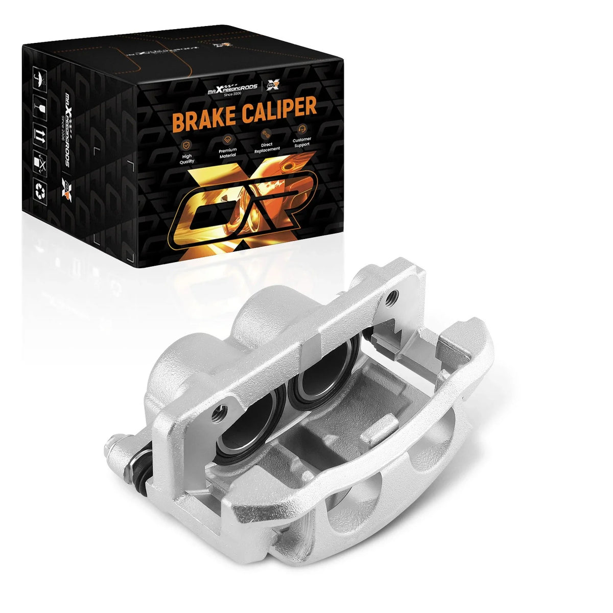 Front Left Disc Brake Caliper w/Bracket for Ford F-150 Lincoln Mark LT (2006–2008)