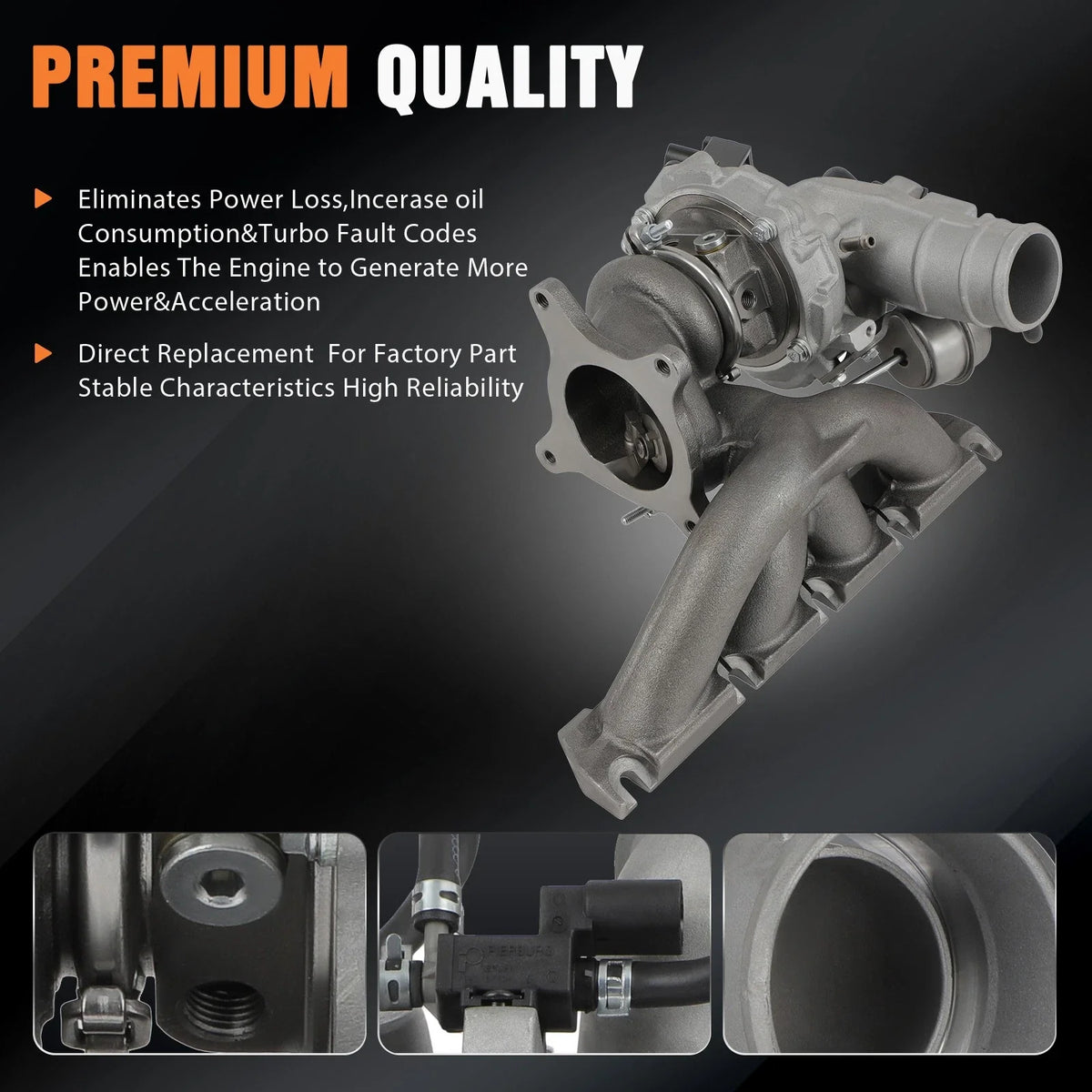 Turbocharger for Volkswagen Tiguan 2.0L (2009–2016)