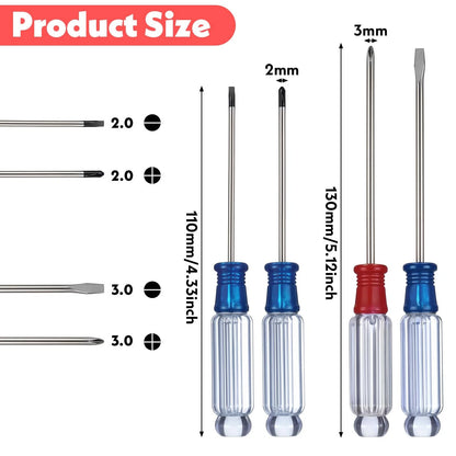 4-Piece Small Screwdriver Tool Set for Various Applications