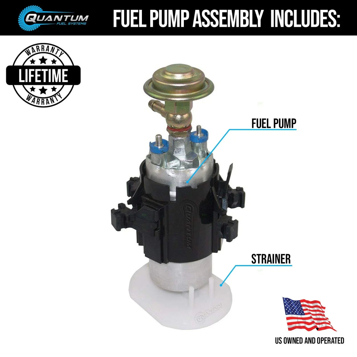 Intank Fuel Pump Module Assembly for BMW M5 3.8L (1988–1995) #E8139M